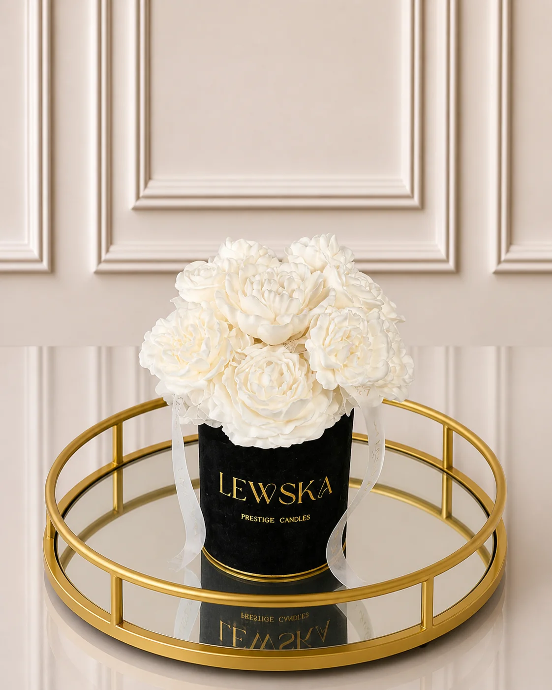 Flowerbox  M czarny