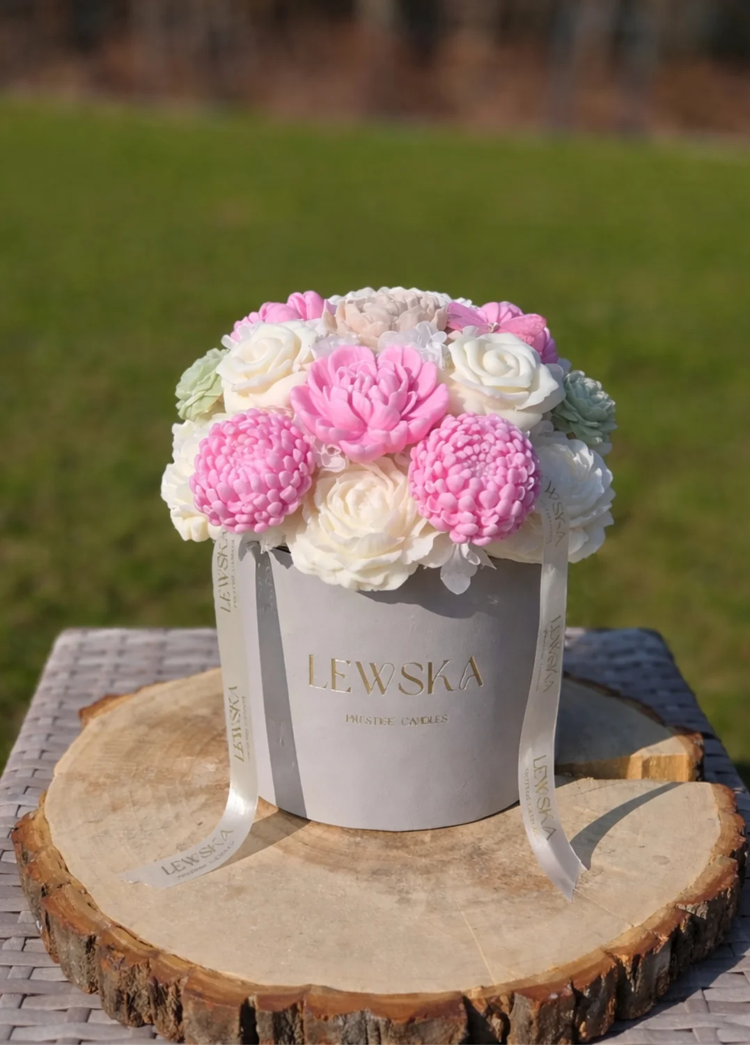 Flowerbox L-mix kwiatów