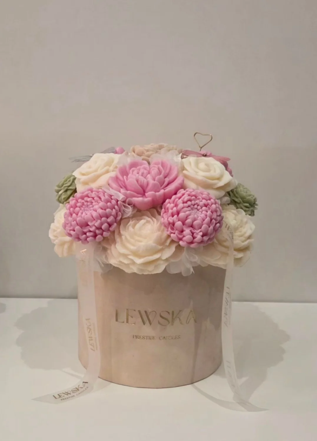 Flowerbox L-mix kolorowych kwiatów. Kolor pudełka do wyboru