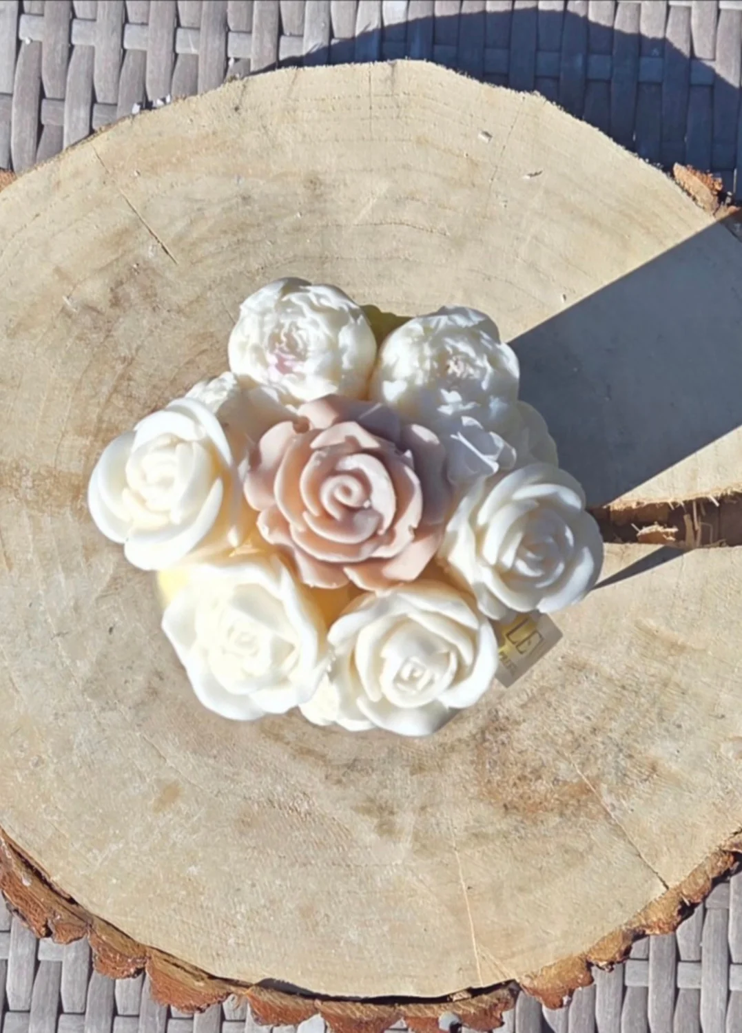 Flowerbox sojowy  S szary wiosna II